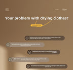 Portable Foldable Clothes Dryer , Compact Travel Dryer for Quick & Easy Drying