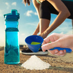 No-Spill Powder Measuring Spoon , Smart Scoop for Protein, Milk & Seasoning