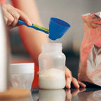 No-Spill Powder Measuring Spoon , Smart Scoop for Protein, Milk & Seasoning