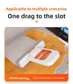 Mini mopa exprimidora, limpiador de esponja compacto para una limpieza de superficies rápida y sencilla