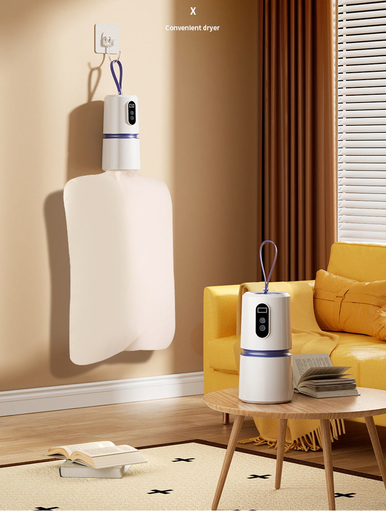 Portable Foldable Clothes Dryer , Compact Travel Dryer for Quick & Easy Drying