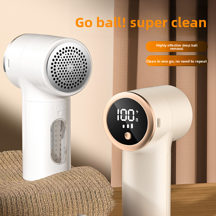 Rechargeable Fabric Shaver , Digital Lint Remover for Clothes & Furniture